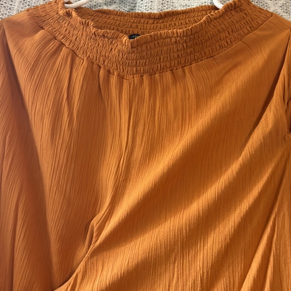 Women’s trousers in the color burnt orange can be dressed up or down - Picture 6 of 8